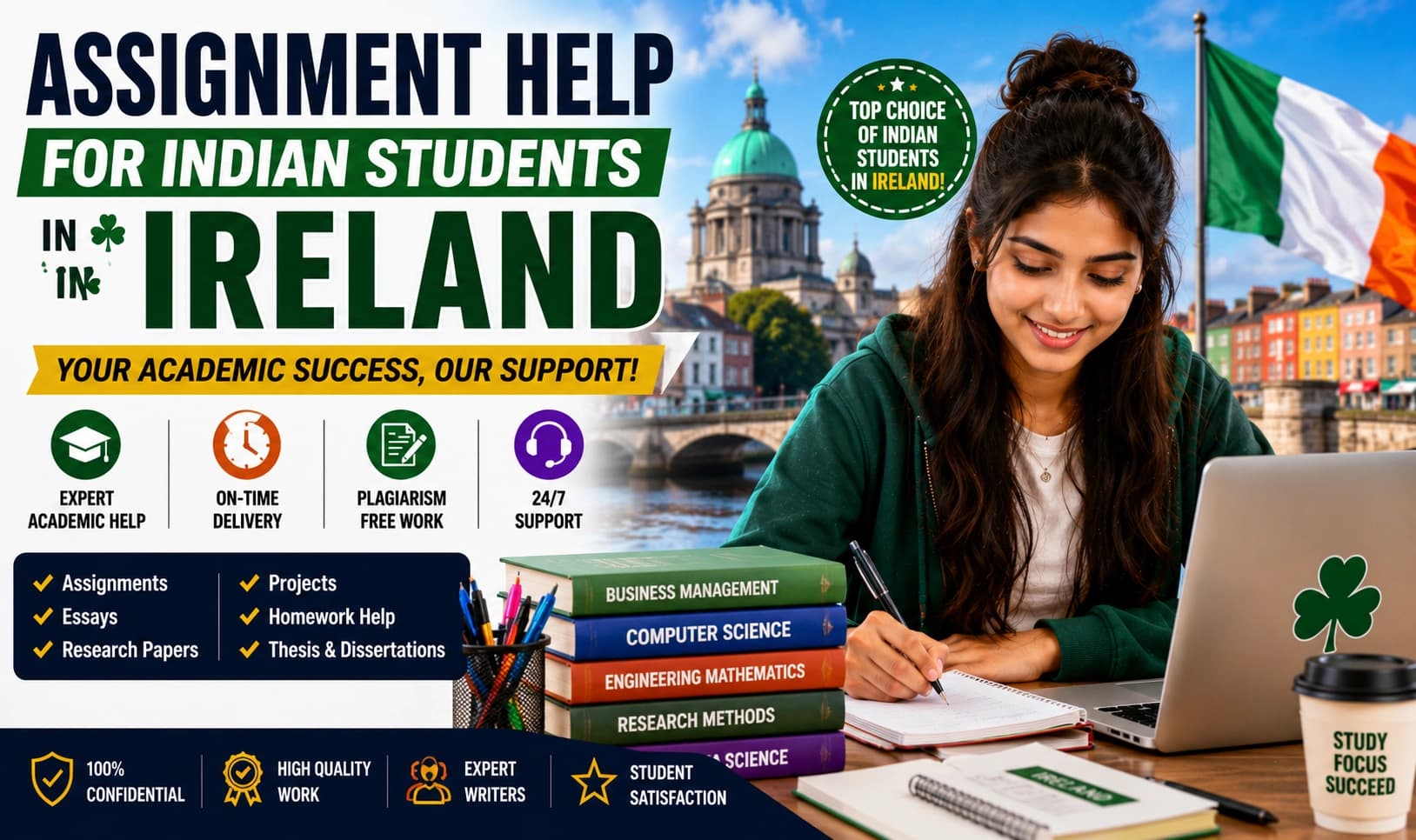 Assignment Help for Indian Students in Ireland