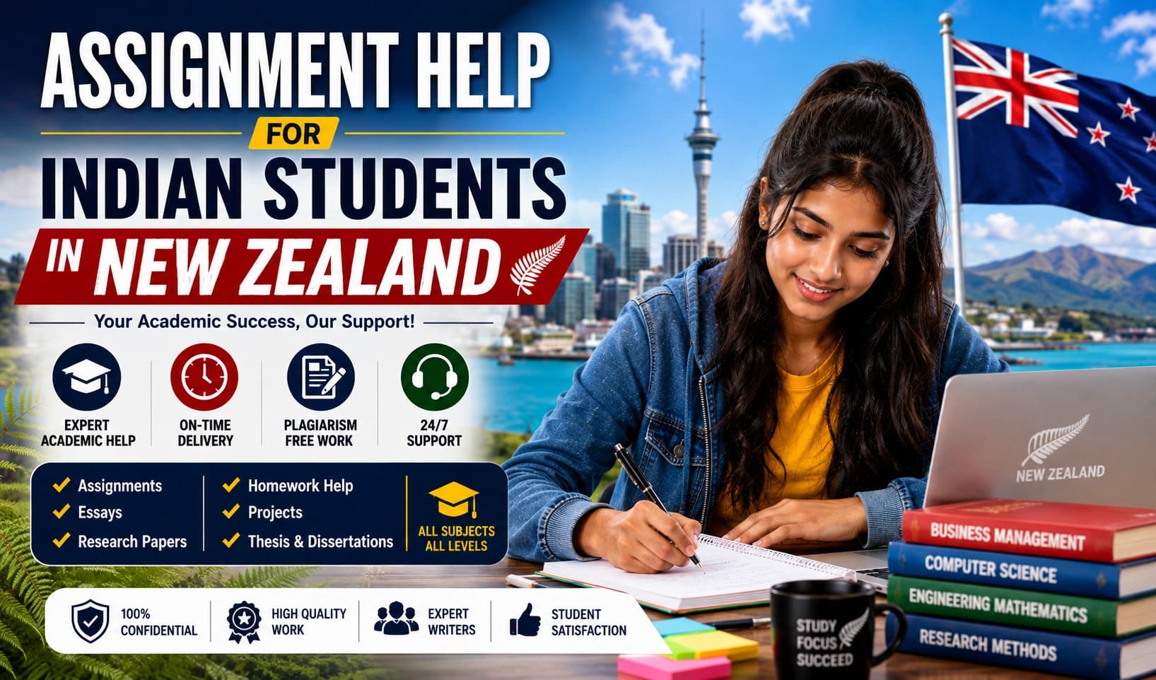 Assignment Help for Indian Students in New Zealand