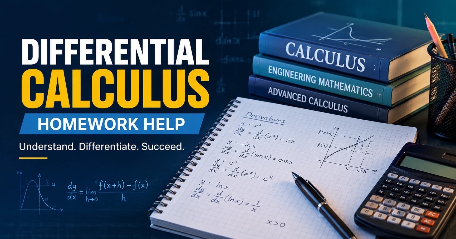 Differential Calculus Homework Help for University Students