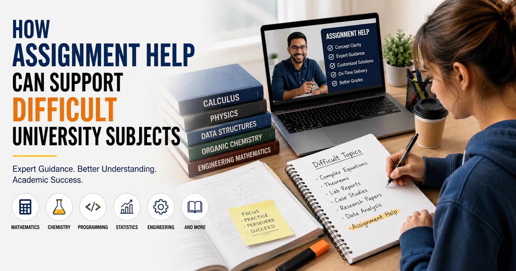How Assignment Help Can Support Difficult University Subjects