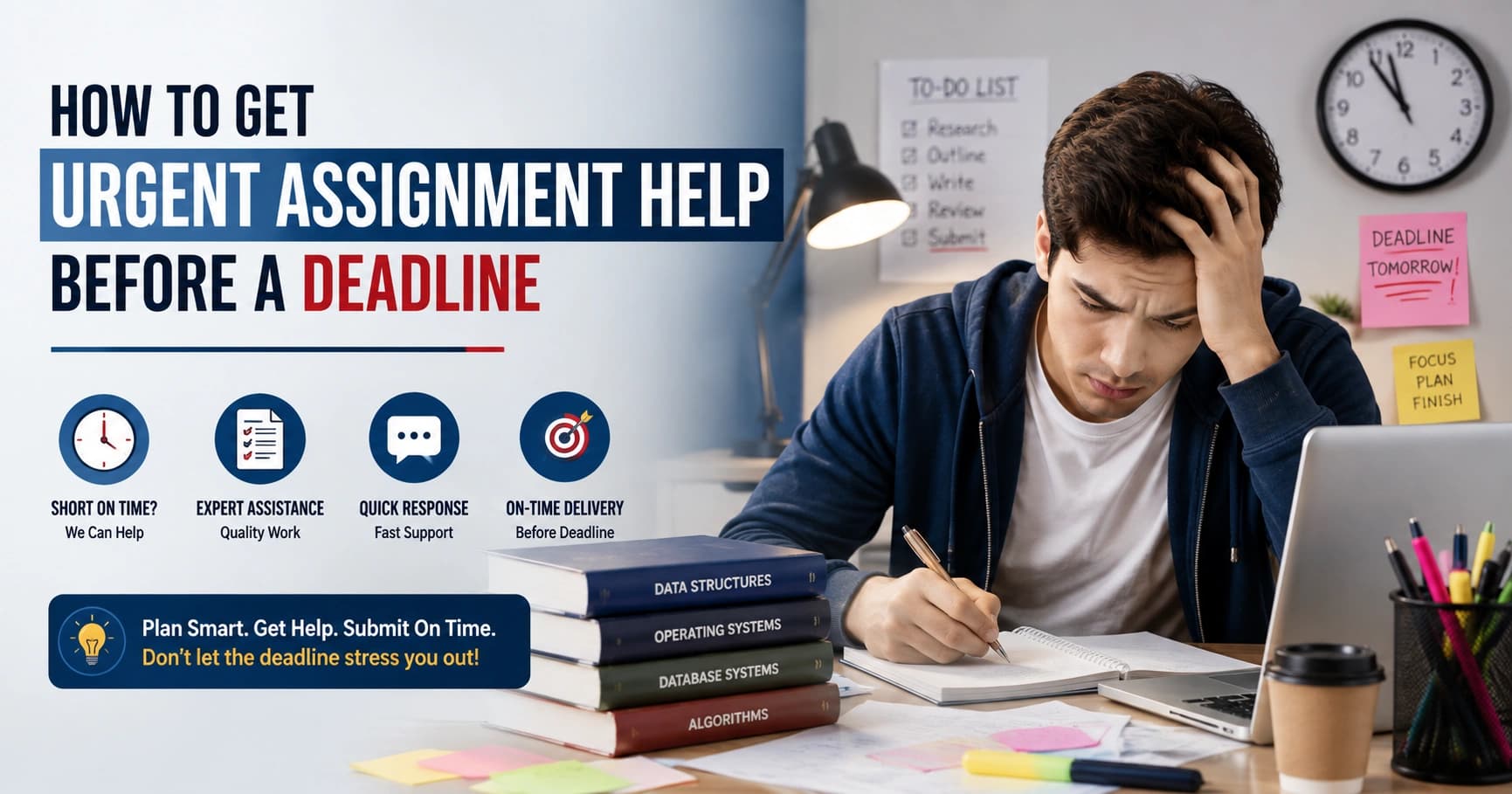 How to Get Urgent Assignment Help Before a Deadline