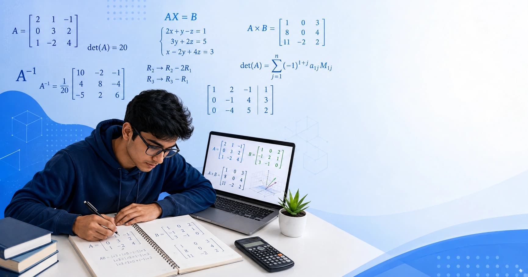 Matrix Algebra Homework Help for Students