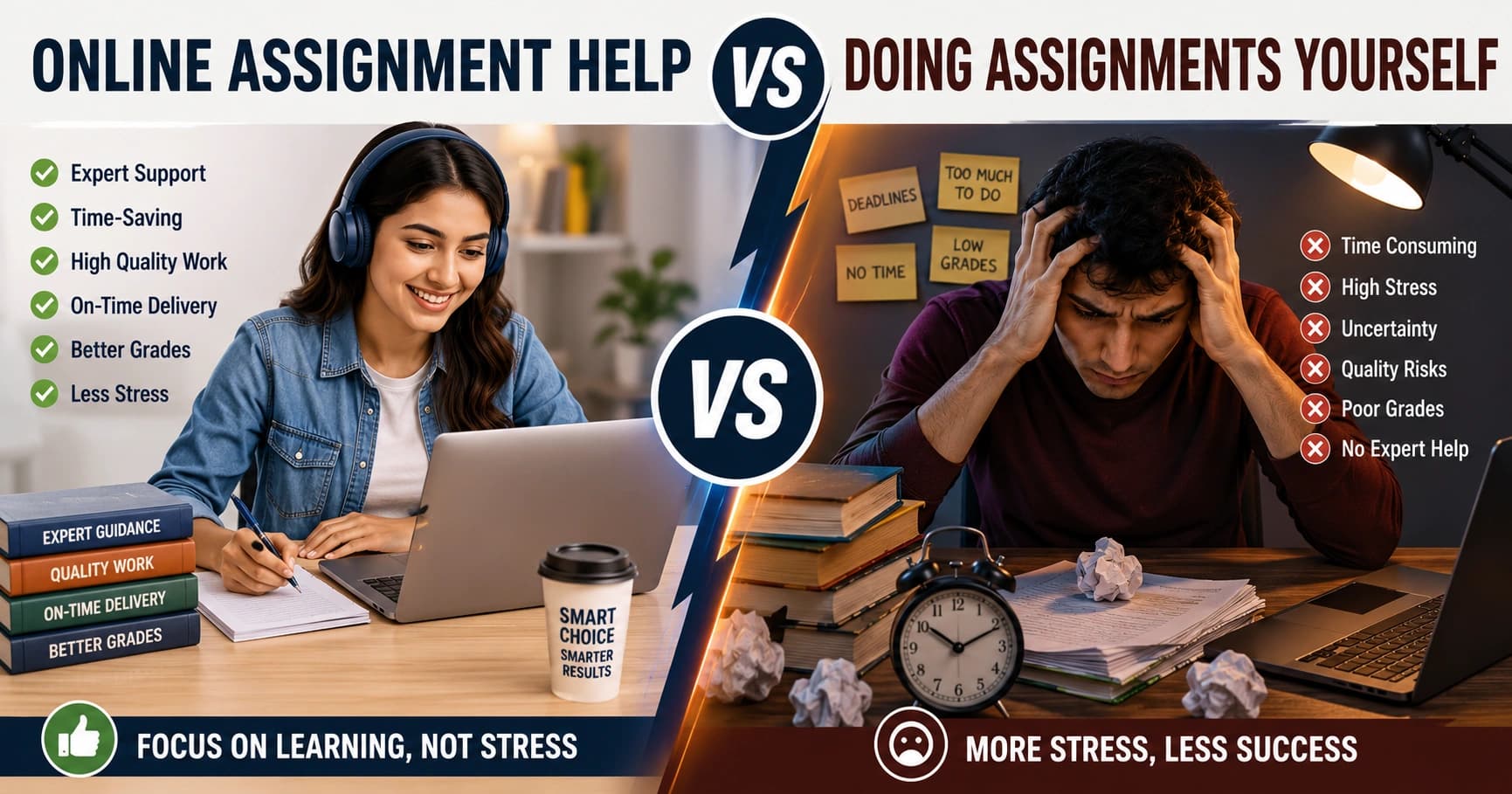 Online Assignment Help vs Doing Assignments Yourself