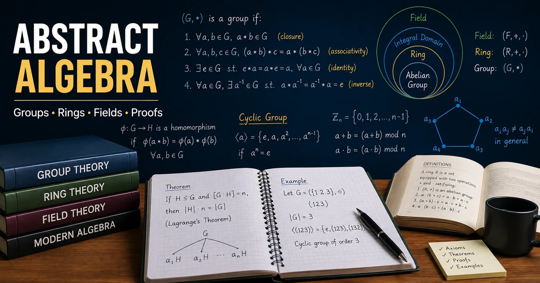 Abstract Algebra Assignment Help for University Students