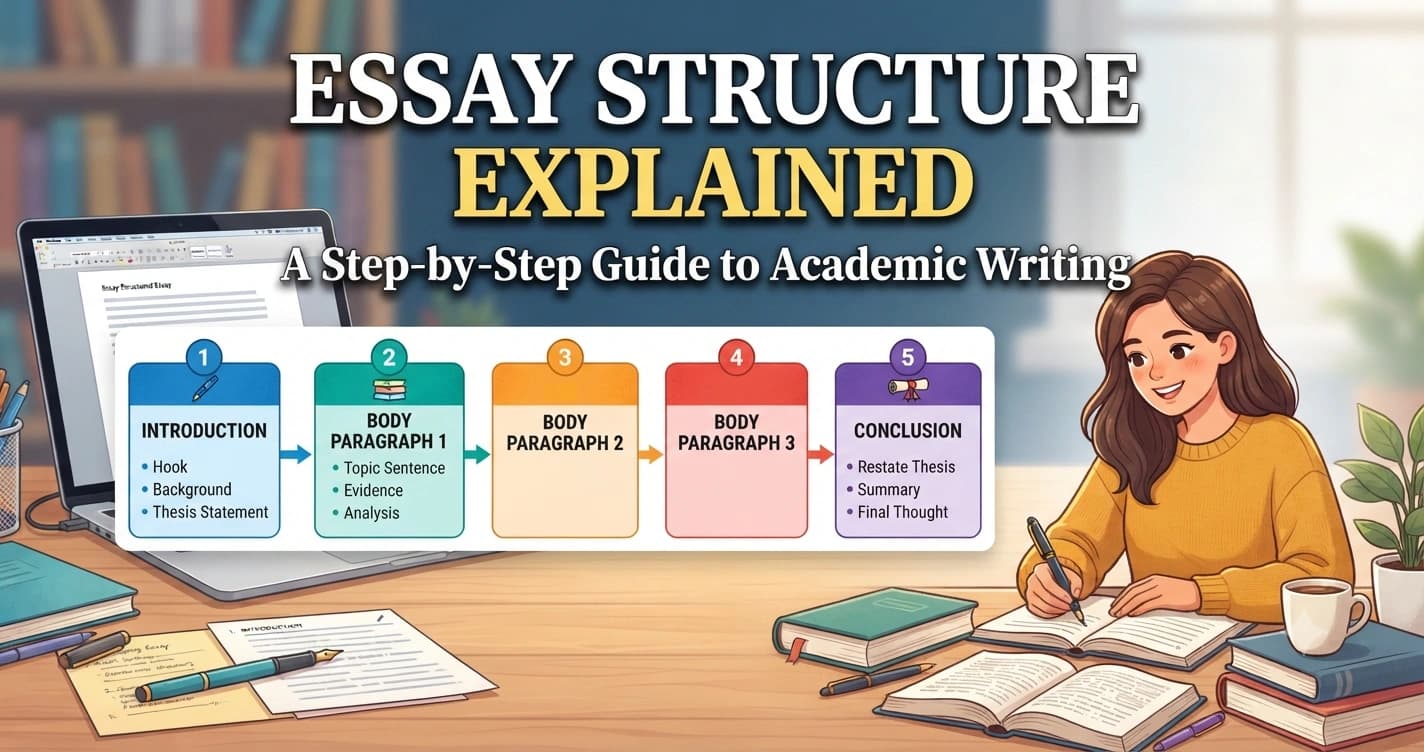Essay Structure Explained: A Complete Guide for Students (2026)